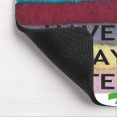 Fris en schoon: kleuruitbarsting voor een frisse s muismat (Hoek)