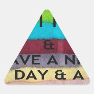 Fris en schoon: kleuruitbarsting voor een frisse s sticker