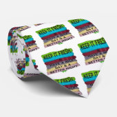 Fris en schoon: kleuruitbarsting voor een frisse s stropdas (Opgerold)