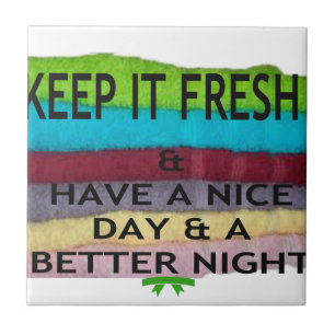 Fris en schoon: kleuruitbarsting voor een frisse s tegeltje