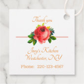 Fris gemaakt van mijn keukenproduct Labels (Achterkant)