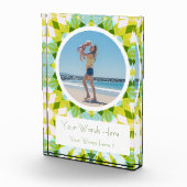 Fris Groen Blauw Gelukkige Moederdag Beste Mam Gif Fotoblokken (Rechts)