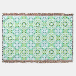 Fris Groen Blauw Star Dopamine Decor Kitsch Deken