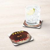 Fris mijn Freddy Art Print Drankjes Onderzetter (Rechterzijde)