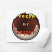 Fris mijn Freddy Art Print Muismat (Met muis)