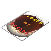 Fris mijn Freddy Art Print Notitieboek (Linkerzijde)