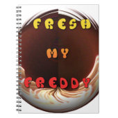 Fris mijn Freddy Art Print Notitieboek (Voorkant)