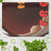 Fris mijn Freddy Art Print Theedoek (Gevouwen)