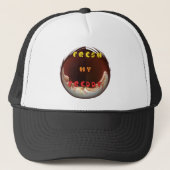 Fris mijn Freddy Art Print Trucker Pet (Voorkant)