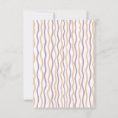 Fris van de Markt Whimsical Bruidsmeisjesfeest Bedankkaart (Achterkant)