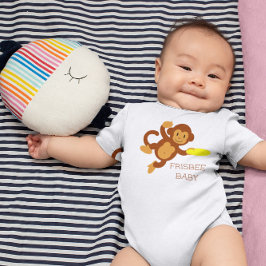 Frisbee Baby Monkey Baby Bodysuit