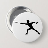 Frisbee Button (Voorkant /achterkant)