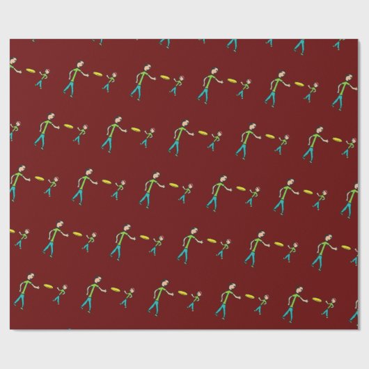 Frisbee Cadeaupapier (Vlak)