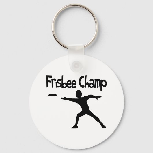 Frisbee Champ Sleutelhanger (Voorkant)