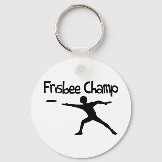 Frisbee Champ Sleutelhanger (Voorkant)