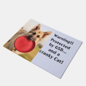 Frisbee Deurmat (Schuin)