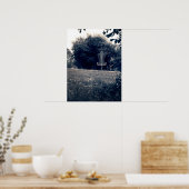 Frisbee Disk Golf Basket Poster (Keuken)