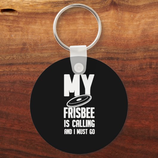 Frisbee Disk Sleutelhanger (Voorkant)