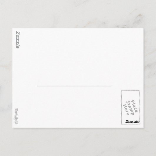 Frisbee Dog Briefkaart (Achterkant)