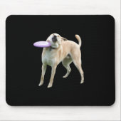 Frisbee Dog Meme Muismat (Voorkant)