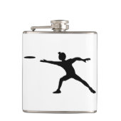 Frisbee Flask Heupfles (Voorkant)