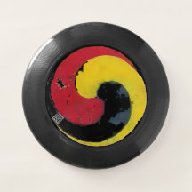 FRISBEE FLYDISK - KOREAN  YIN YANG