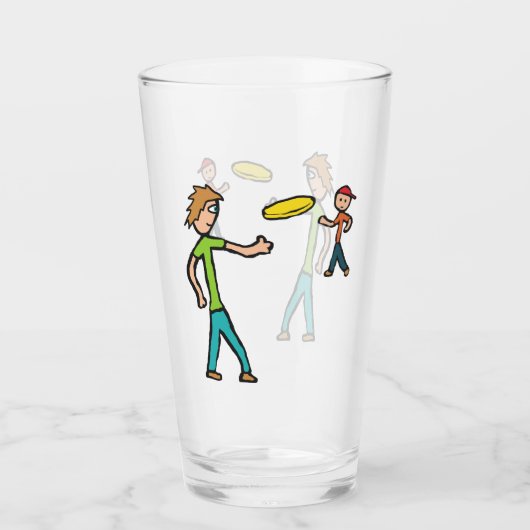 Frisbee Glas (Voorkant)