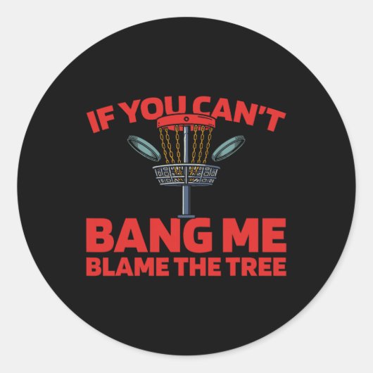 Frisbee Golf Buitensport - Disc Golf _2 Ronde Sticker (Voorkant)