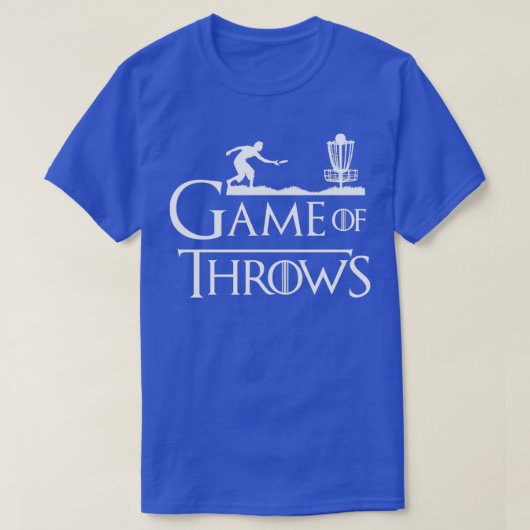 Frisbee Golf design Game of Throws Disk Golf grafi T-shirt (Design voorkant)