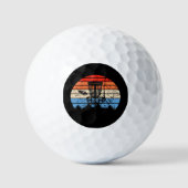 Frisbee Golf Disk Golf Retro Golfballen (Voorkant)