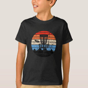 Frisbee Golf Disk Golf Retro T-shirt