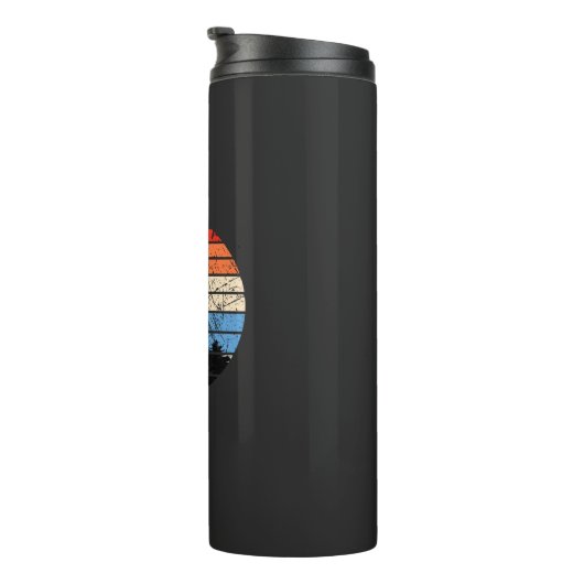 Frisbee Golf Disk Golf Retro Thermosbeker (Geroteerd rechts)