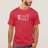 Frisbee Golf Enthusiast T-shirt (Voorkant)