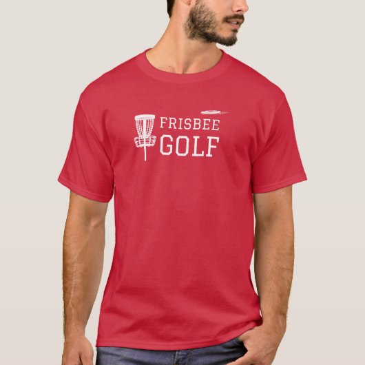 Frisbee Golf Enthusiast T-shirt (Voorkant)