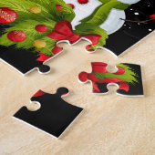 Frisbee Golf Frolf kerstboom Legpuzzel (Zijkant)