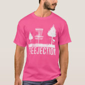 Frisbee Golf Treejection Funny Disk Golf T-shirt (Voorkant)