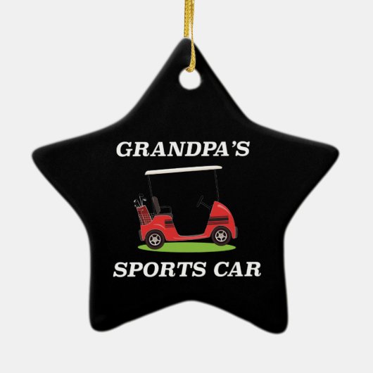 Frisbee Golf Ugly KerstSweater Keramisch Ornament (Achterkant)