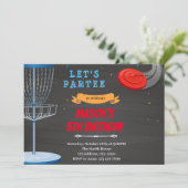 Frisbee Golf Uitnodiging (Staand voorkant)