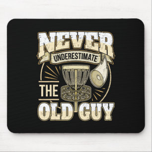 Frisbee Golf Vader Opa Ik Onderschat Nooit Muismat