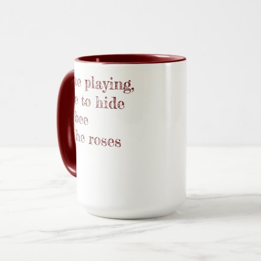 Frisbee in de Rozen Mok (Voorkant links)