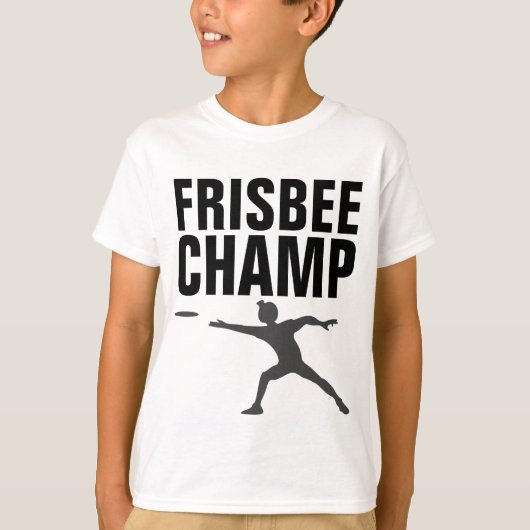 FRISBEE KAMPIOEN T-SHIRTS (Voorkant)