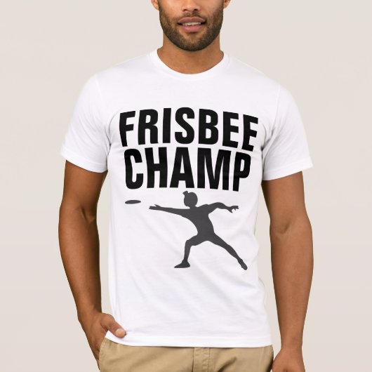 FRISBEE KAMPIOEN T-SHIRTS (Voorkant)