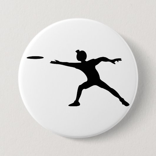 Frisbee Knop Ronde Button 7,6 Cm (Voorkant)