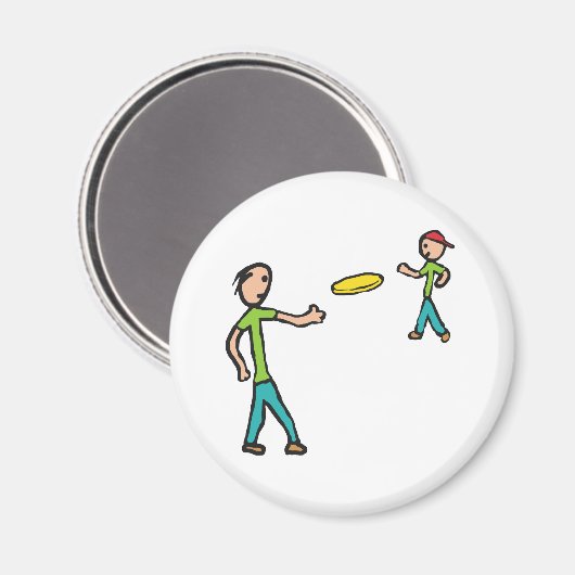 Frisbee Magneet (Voorkant / Achterkant)