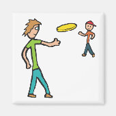 Frisbee Magneet (Voorkant)