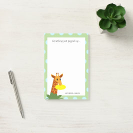 Frisbee Oerwoud Giraffe gepersonaliseerd Post-it® Notes
