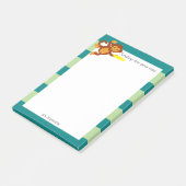 Frisbee Oerwoud Monkey, gepersonaliseerd Post-it® Notes (Schuin)