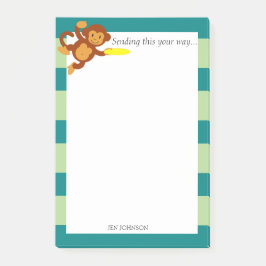 Frisbee Oerwoud Monkey, gepersonaliseerd Post-it® Notes