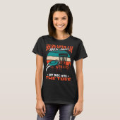 Frisbee Player Disk Golf T-shirt (Voorkant volledig)