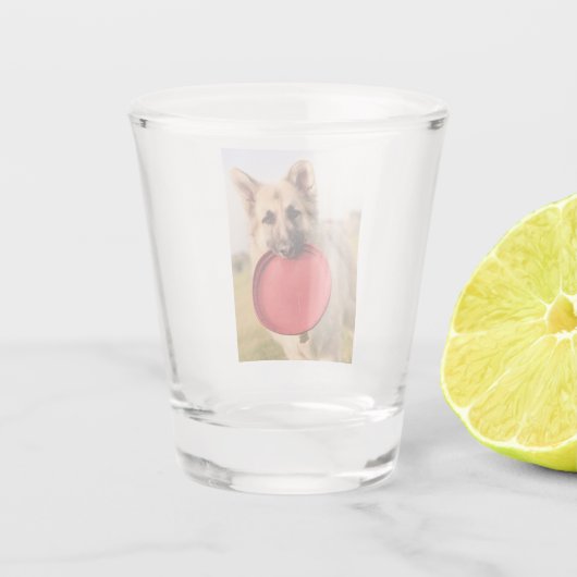 Frisbee Shot Glas (Achterkant)